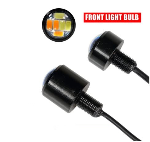Front LED spotlights (white and yellow) (Luz LED delantera ) Vsett 8/8+