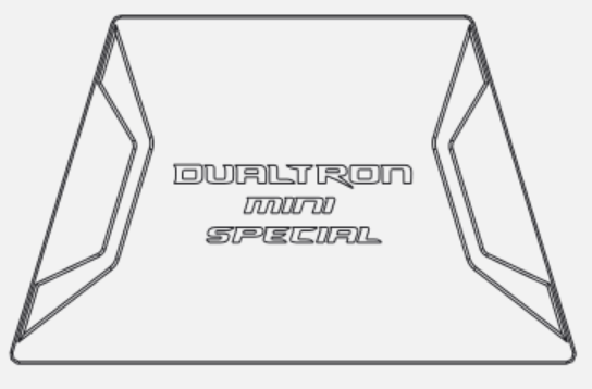 Rubber deck of footrest (Goma de reposapies del deck) Dualtron Mini Special Long Body
