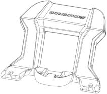 Spoiler (Reposapíes) compatible for Minimotors Achilleus
