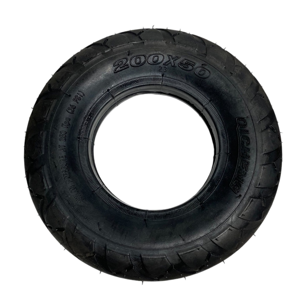 Front Tyre (Neumatico delantero) 8" (200X50) Minimotors Speedway Mini 4 Pro