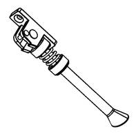 Kickstand (Caballete, Pata de cabra) Dualtron Mini