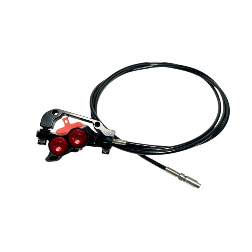 Brake with oir pipe-rear 4 pistones (Pinza de freno trasero 4 pistones) Teverun Fighter 11