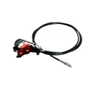 Brake with oil pipe-rear 4 pistones (Pinza de freno trasero 4 pistones) Teverun Fighter 11