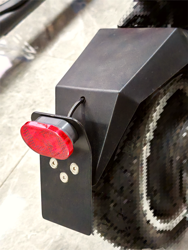 Rear mud cover assy (Guardabarros trasero assembly) Dualtron Aminia  