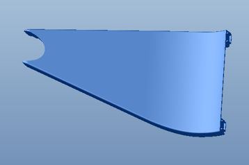 Pedal connecting rod cover plate (Placa de cubierta de la biela del pedal) Inmotion Airpro