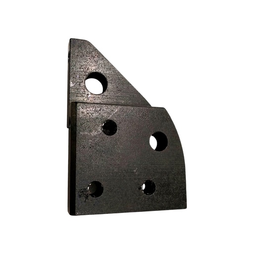 [block-connecting-fork-rear-left-mm-dt-dolphin] Rear fork connecting block left (Bloque de conexión de la horquilla trasera izquierda) Dualtron Dolphin