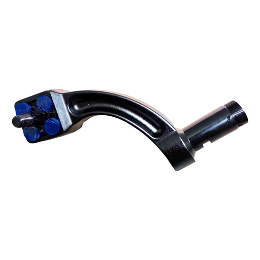 [arm-swing-assy-suspension-blue-dt-forever] Swing arm assembled with blue suspension (Brazo oscilante montado con suspensión azul) Dualtron Forever