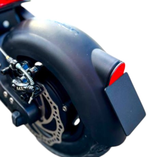 [fender-rear-with-plate-dt-forever] rear fender with liscen plate (guardabarros trasero con placa) Dualtron Forever