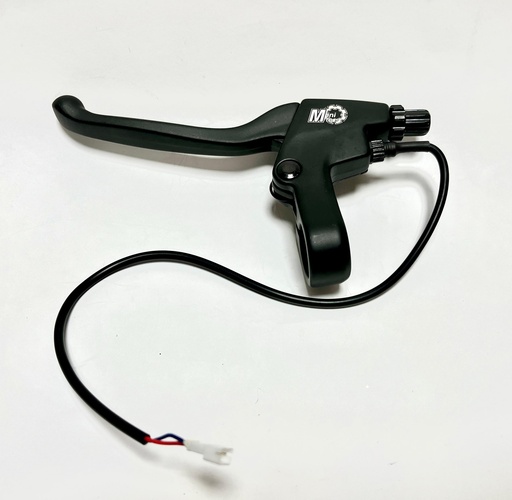 [brake-handle-left-white-mm] Brake handle left connector white (maneta de freno izquierda conector blanco) for minimotors