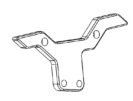 [brake-mount-dualtron-storm] Brake Mount (Soporte de freno) DUALTRON STORM  DUALTRON STORM UP  DUALTRON STORM LIMITED